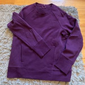 Lululemon Purple Crewneck Sweatshirt